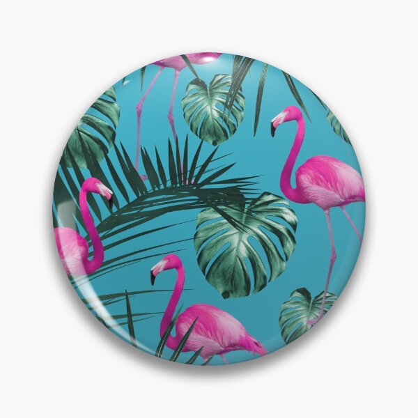 Item preview, Tropical Flamingo Pattern #4 #tropical #decor #art designed and sold by Anita's & Bella's Art.