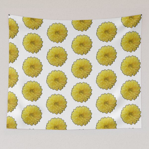 Item preview, Beautiful yellow dahlia with black borders designed and sold by MargheritaLidia.