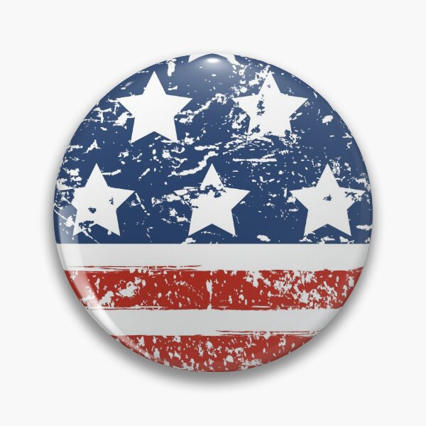 Item preview, Grunged USA Stars N Stripes designed and sold by SpiceTree.