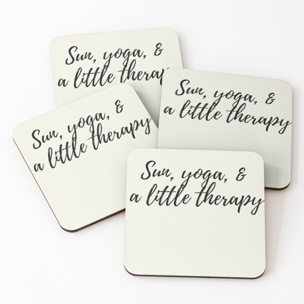 Item preview, Sun, Yoga, & a Little Therapy designed and sold by spanningtime.
