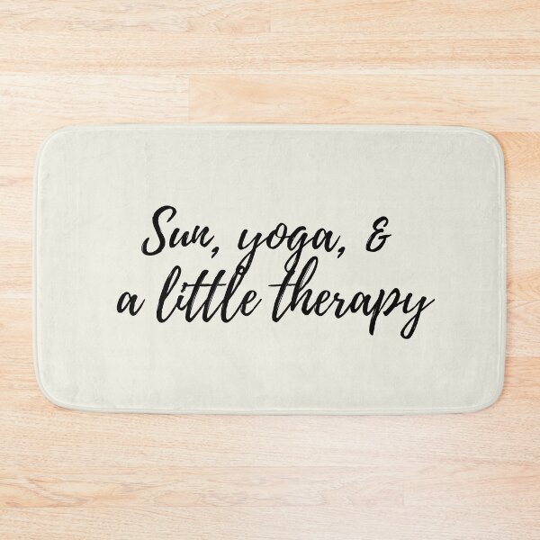 Item preview, Sun, Yoga, & a Little Therapy designed and sold by spanningtime.