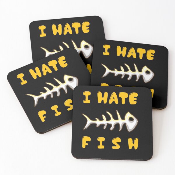 Item preview, I hate fish designed and sold by TopDesignArt.