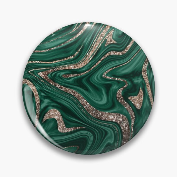 Item preview, Emerald Green Black Gold Glam Marble #1 (Photo of Glitter Only - Not Reflective) designed and sold by Anita's & Bella's Art.