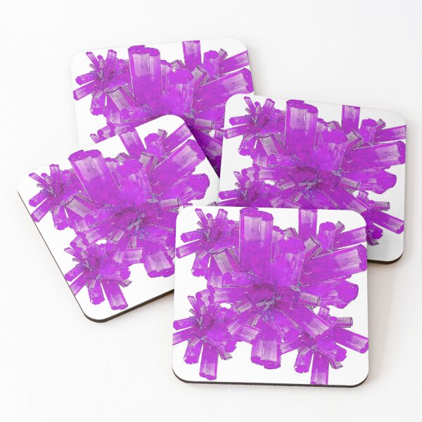 Item preview, BEAUTIFUL DELICATE PURPLE CRYSTAL CLUSTER ON WHITE designed and sold by sharlesart.