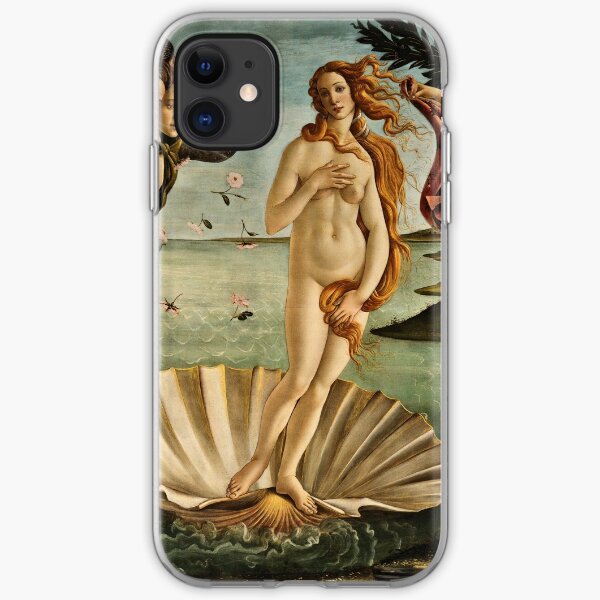 Botticelli - The Birth Of Venus (1483 - 1485) iPhone Soft Case