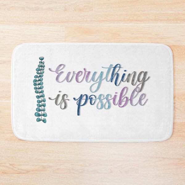 Item preview, Anything is possible lettering Mark 9:23 designed and sold by PearlOfGod.