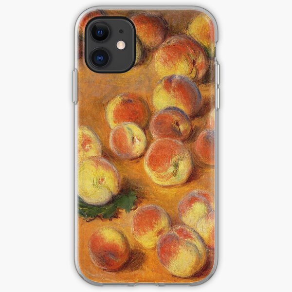 Claude Monet - Peaches iPhone Soft Case