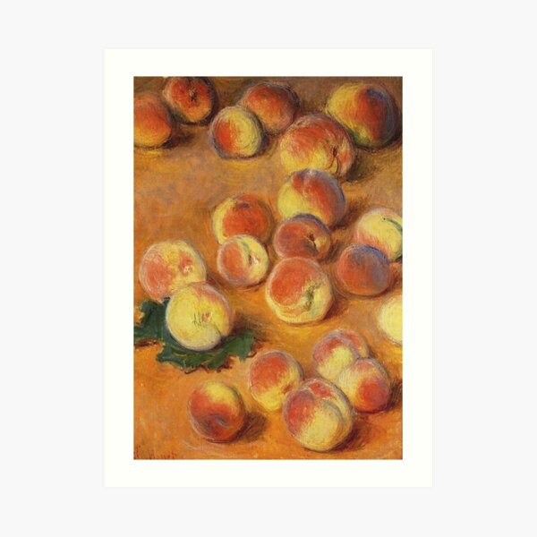 Claude Monet - Peaches Art Print