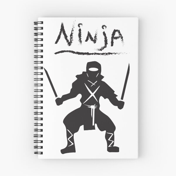 Item preview, Ninja cartoon doodle flat silhouette designed and sold by Maks08.
