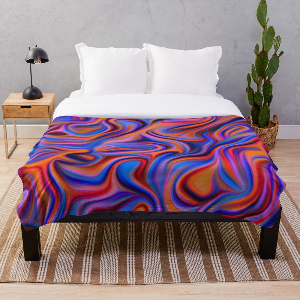 Abstractions of abstract abstraction Throw Blanket
