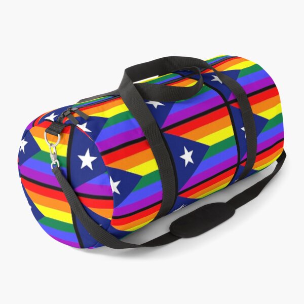Item preview, Puerto Rican Rainbow Pride Flag designed and sold by SimplyPride.