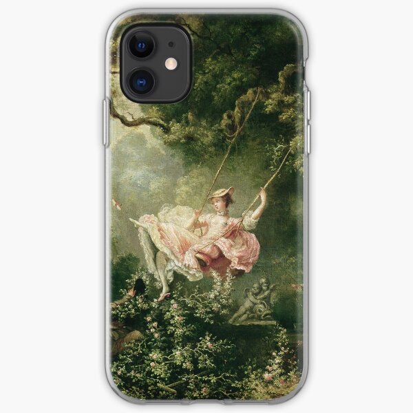Jean-Honore Fragonard - The Swing, 18th Century iPhone Soft Case