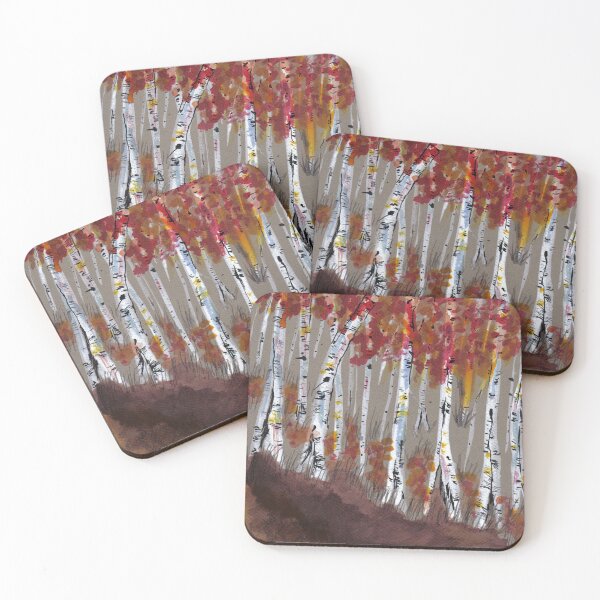 Item preview, fall birches designed and sold by wormink.