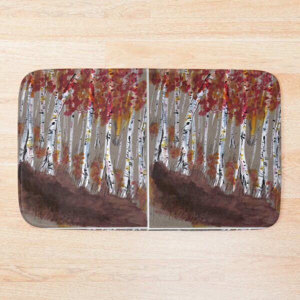 Item preview, fall birches designed and sold by wormink.