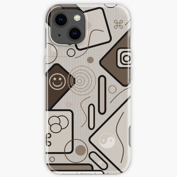 Earth Tones Memmy iPhone Soft Case