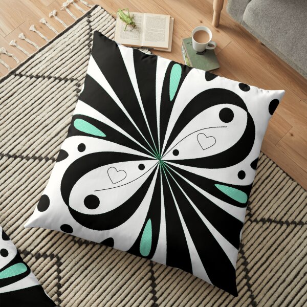 Just A Touch Of Color Floor Pillow