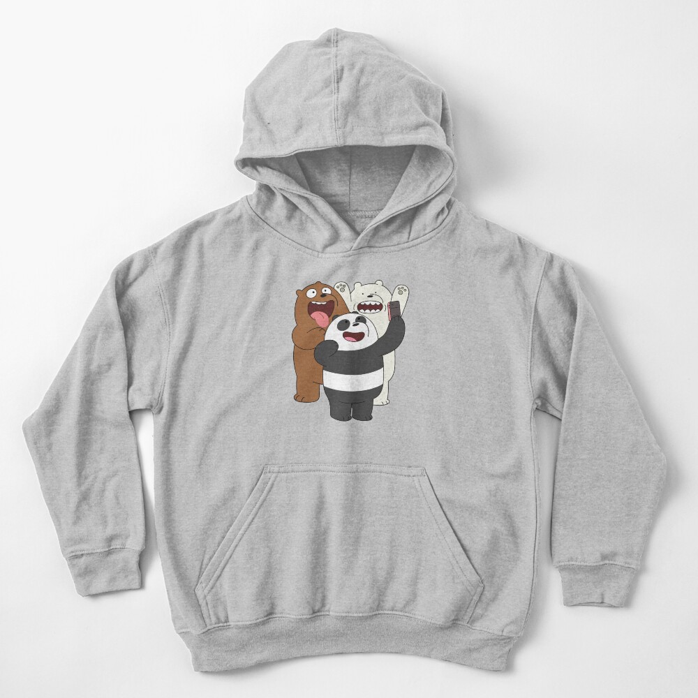 We Bare Bears Kids Pullover Hoodie