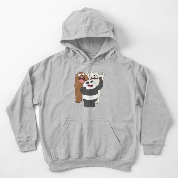 We Bare Bears Kids Pullover Hoodie