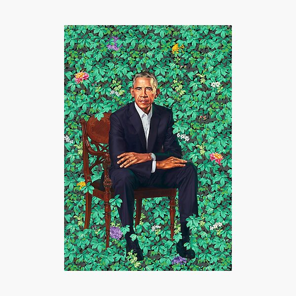 Obama Portrait Poster Photographic Print