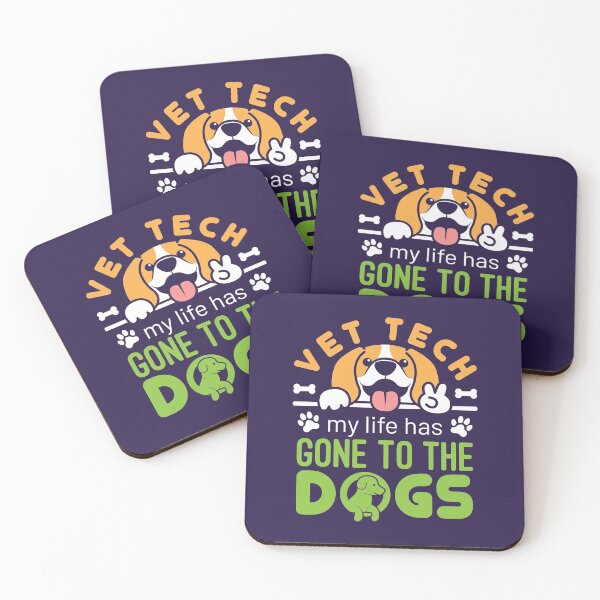 Item preview, Vet Tech Funny My Life Has Gone to the Dogs designed and sold by jaygo.