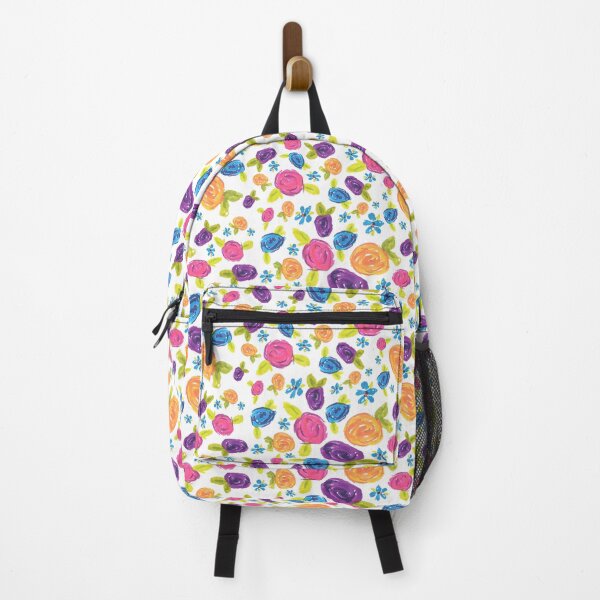 Item preview, Bright Rainbow Floral designed and sold by Becki Sturgeon.