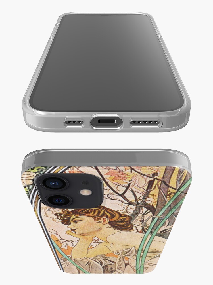 Alternate view of Alphonse Mucha - Evening Reverie iPhone Case & Cover
