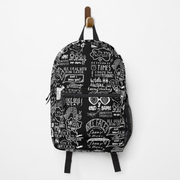 Killing Eve Series Episode Titles Vertical Backpack