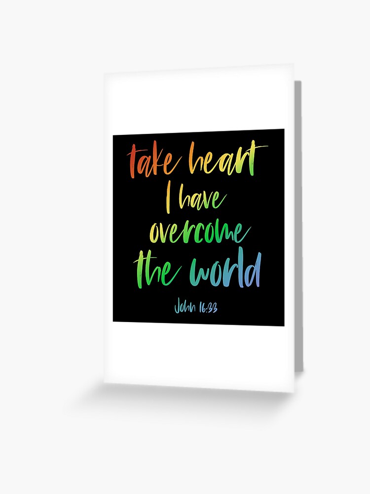I Have Overcome The World {Card} I Have Overcome The World {Card}