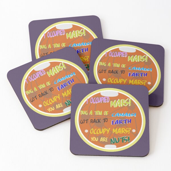 Item preview, Occupy Mars, the Red Planet.  designed and sold by Geomoon.