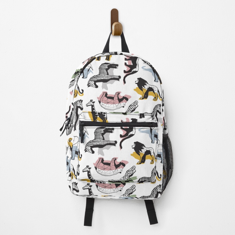 safari yellow backpack