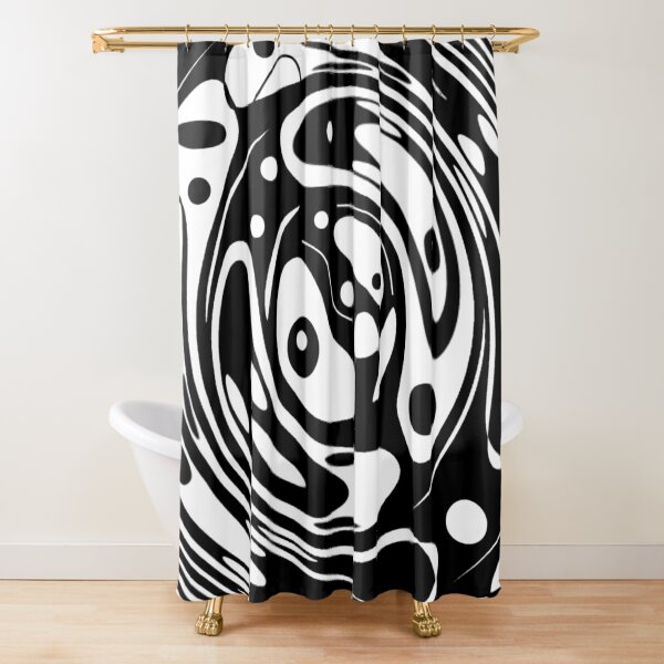 Dawn's Tear Drops Shower Curtain