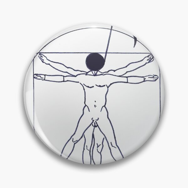 Item preview, Leonardo da Vinci Vitruvian man, designed and sold by 2paintu.