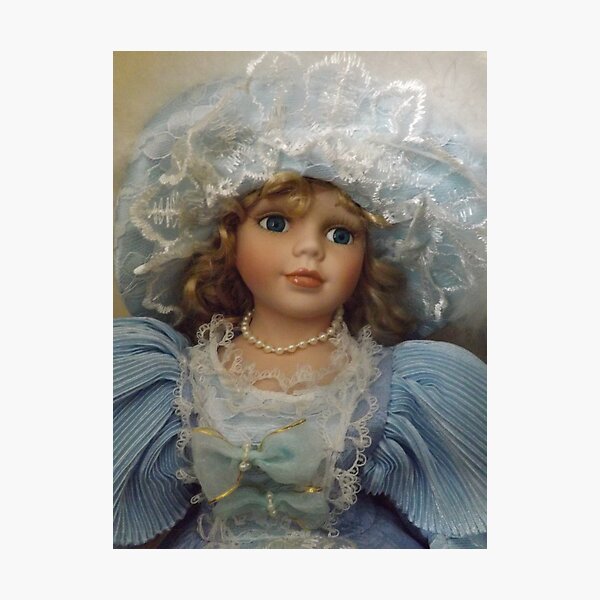 Porcelain dolls on display in a shop window For sale as Framed Prints,  Photos, Wall Art and Photo Gifts