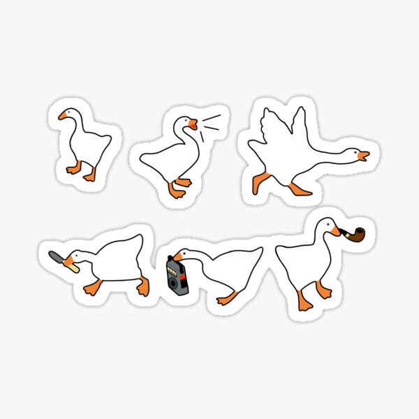 Goose Game  Sticker