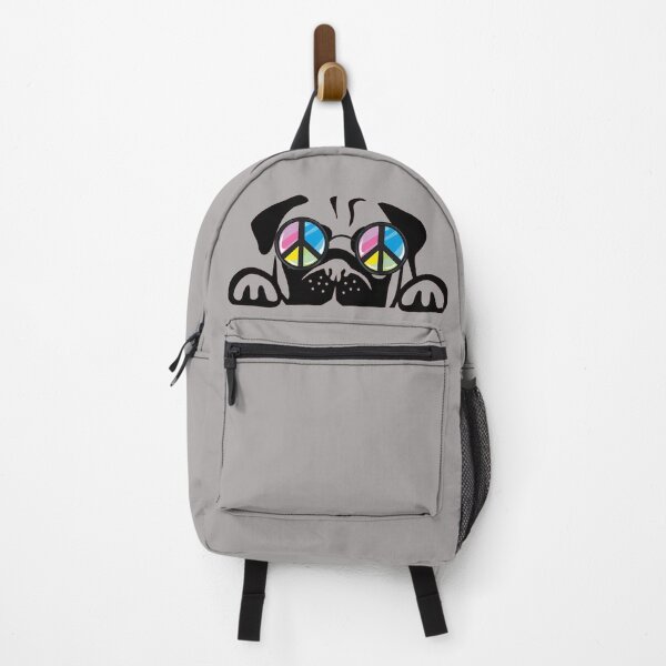 Item preview, Cool Hippie Pug Life designed and sold by TexasMerch.