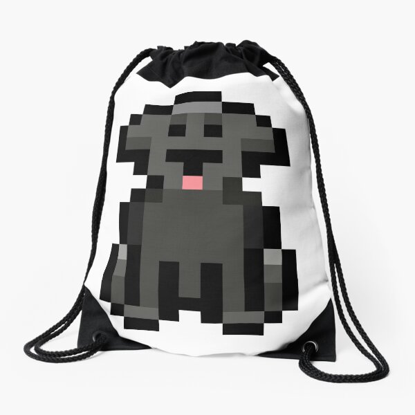 kfjnjins pixel gun 3d game drawstring backpack sack bag