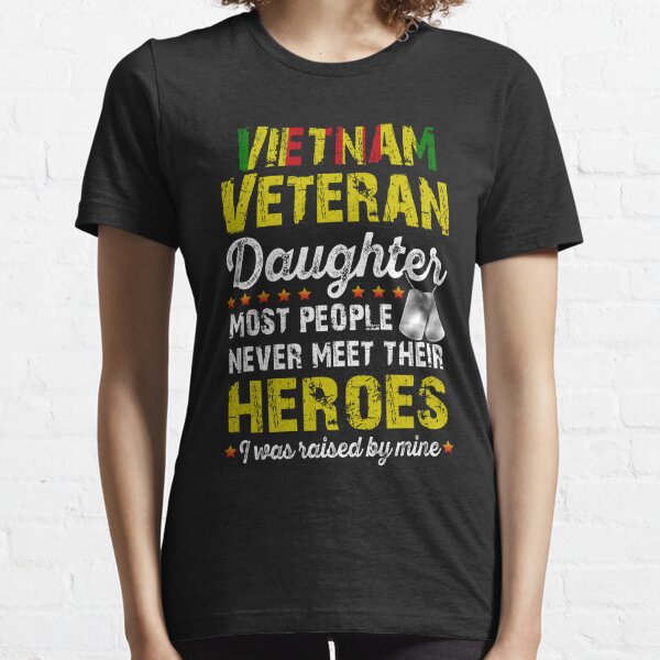 Download Vietnam Veteran Wife T Shirts Redbubble