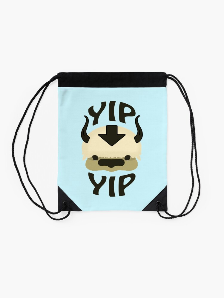 Alternate view of YIP YIP APPA! Drawstring Bag