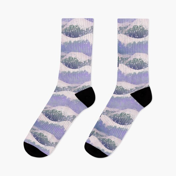 Item preview, Purple waves. Summer 2020 pattern designed and sold by Antiope33.
