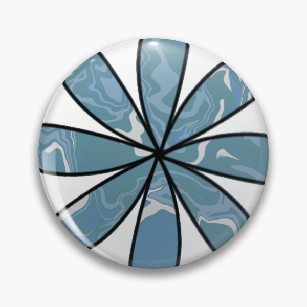 Artikelvorschau, Blue Tie Dye Flower entworfen und verkauft von logostickers.