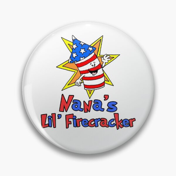 Item preview, Nana's Little Firecracker 4th July Cartoon designed and sold by jaycartoonist.