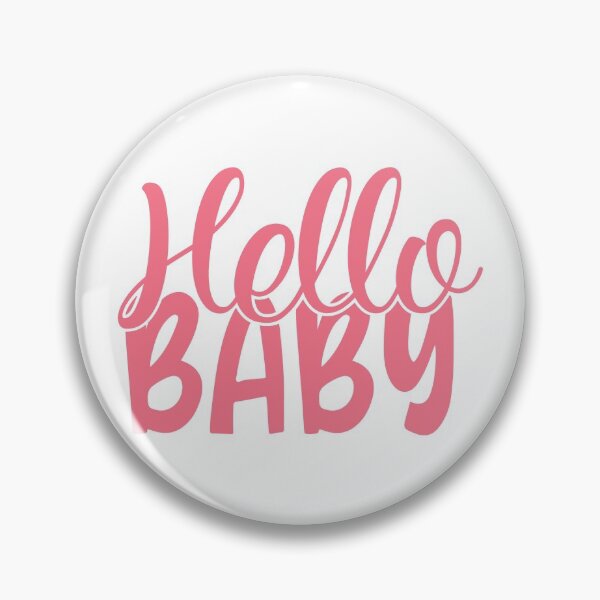Item preview, Gender reveal party Team Pink Hello Baby designed and sold by ToniaKroeger.