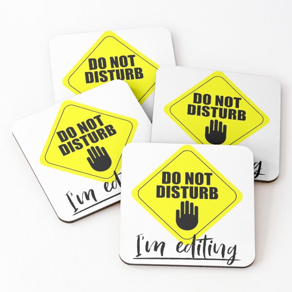 Item preview, Do Not Disturb, I'm Editing designed and sold by jmoneyph.