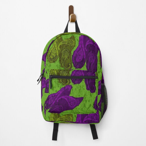 Item preview, Purple and Green Paisley designed and sold by Nickdavisinghe.