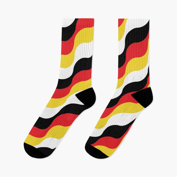 Item preview, german flag waving pattern designed and sold by close-up.biz.
