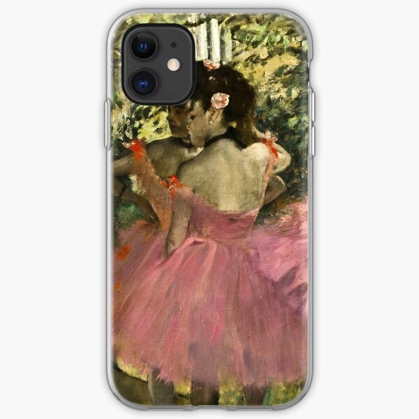 Edgar Degas - Dancers In Pink iPhone Soft Case