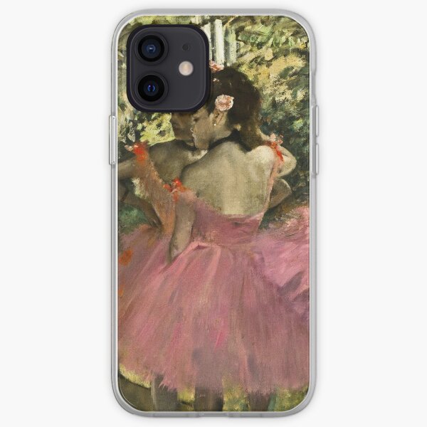 Edgar Degas - Dancers In Pink iPhone Soft Case