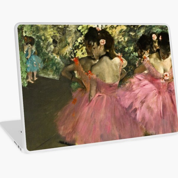 Edgar Degas - Dancers In Pink Laptop Skin