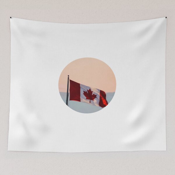 Item preview, CANADA FLAG - LOVE CANADA - SUNSET - CANADA  designed and sold by Tropical Blood.