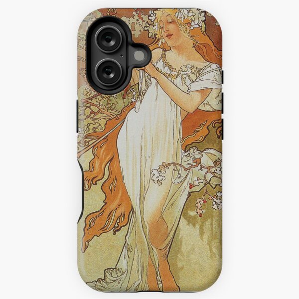 Vista previa del artículo con la obra «Alphonse Mucha - Primavera de 1896», diseñado y vendido por artcenter.